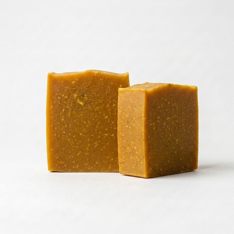 Leafsy Turmeric Body Bar – natural handmade glow soap with turmeric, Bangladesh